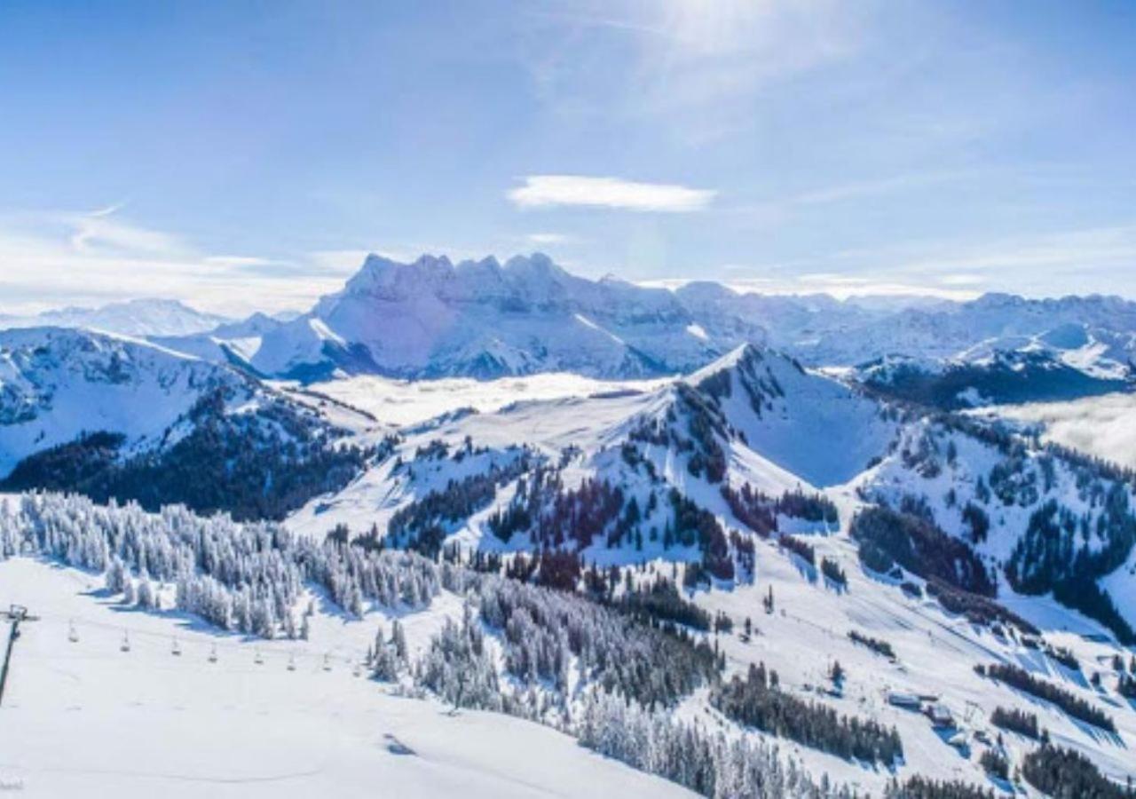 Hotel Des Portes Du Soleil Les Crosets Esterno foto